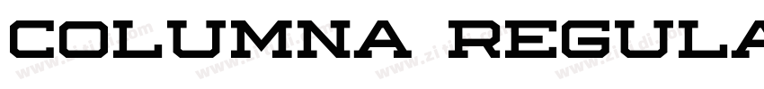 Columna Regular字体转换 Columna Regular字体转换